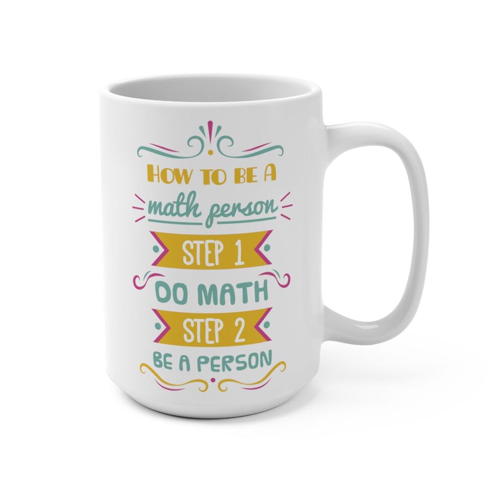 Math Person 15oz Mug